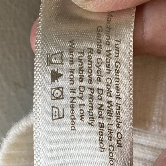 Boston Proper Cream Sweater with Cutout Detail - Picture 10 of 10